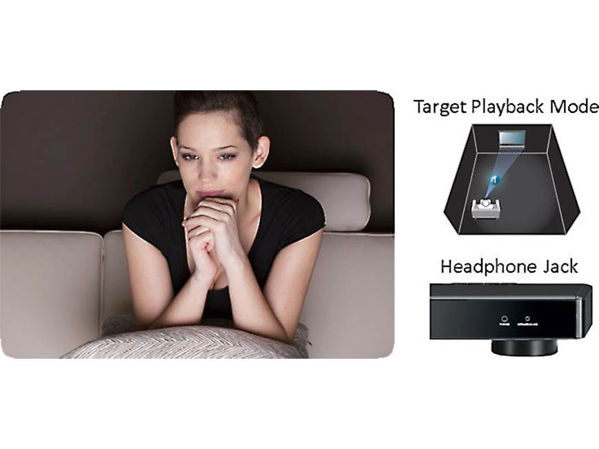 Yamaha YSP-2500 Digital Sound Projector Powered home theatre sound