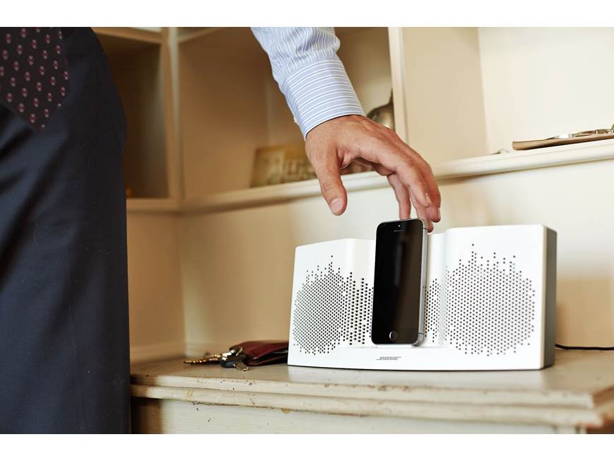 美品 純正アダプター付き BOSE SOUNDDOCK XT SPEAKER Bose® SoundDock® XT speaker (White/Dark Gray) with Lightning