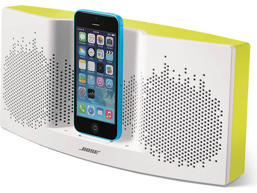 Bose SoundDock XT ホワイト Bose® SoundDock® XT speaker (White/Yellow) with Lightning
