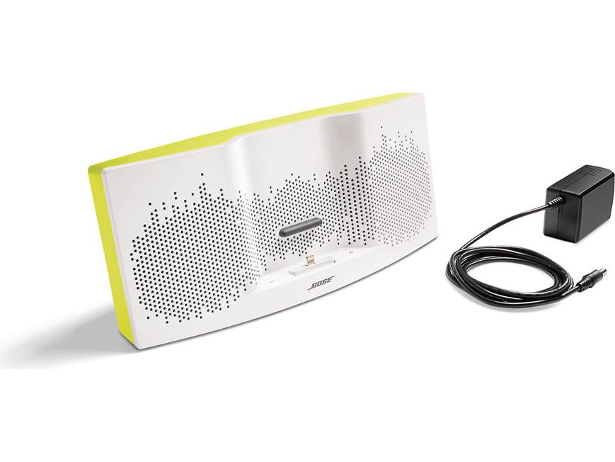 Bose® SoundDock® XT speaker (White/Yellow) with Lightning