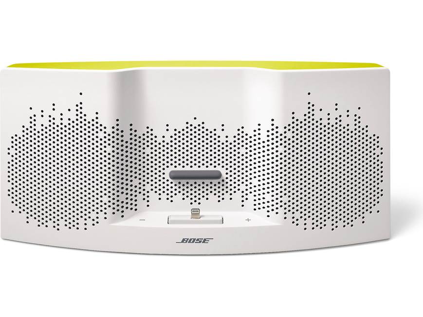 Bose® SoundDock® XT speaker (White/Yellow) with Lightning