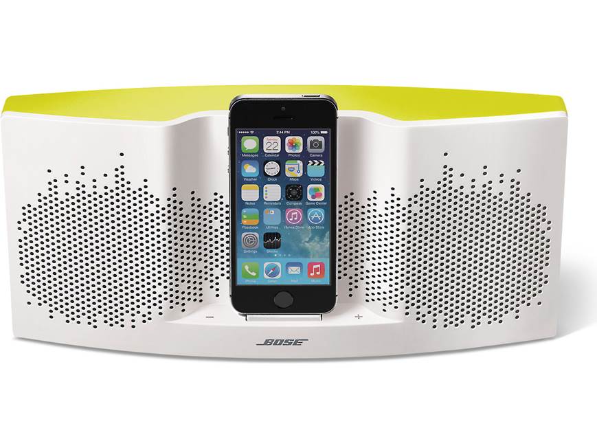 Bose® SoundDock® XT speaker (White/Yellow) with Lightning