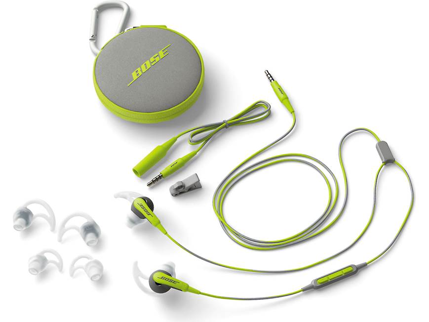 Bose® SoundSport™ in-ear headphones (Green) For iPhone®, iPad