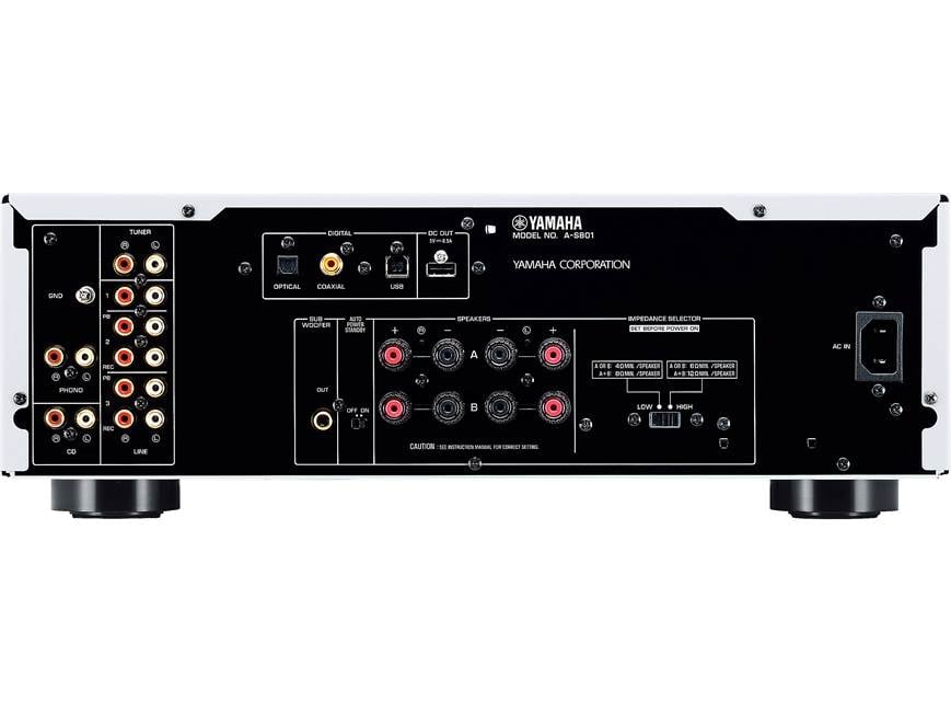 ［美品］YAMAHA A-S801 Yamaha A-S801 (Black) Stereo integrated amplifier with built-in