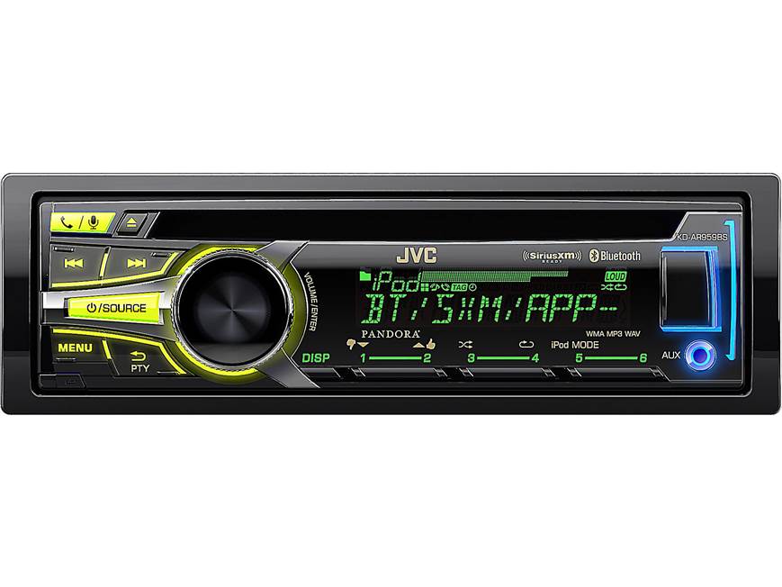 JVC Arsenal KD-AR959BS CD receiver at Crutchfield Canada