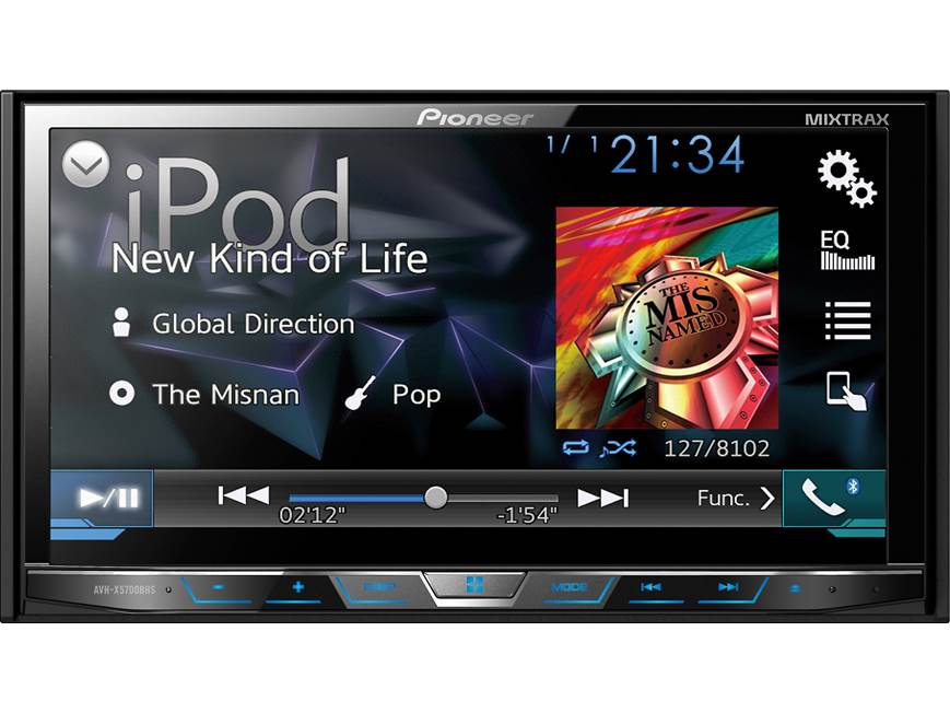 Pioneer AVH-X5700BHS DVD receiver at Crutchfield Canada