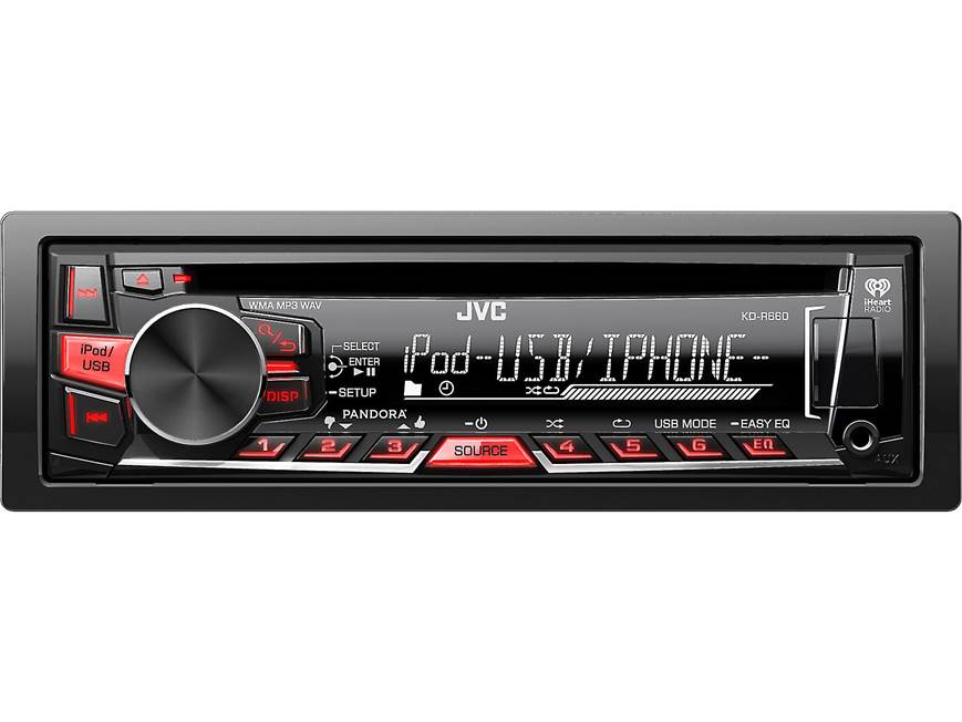 JVC KD-R660 CD receiver at Crutchfield Canada