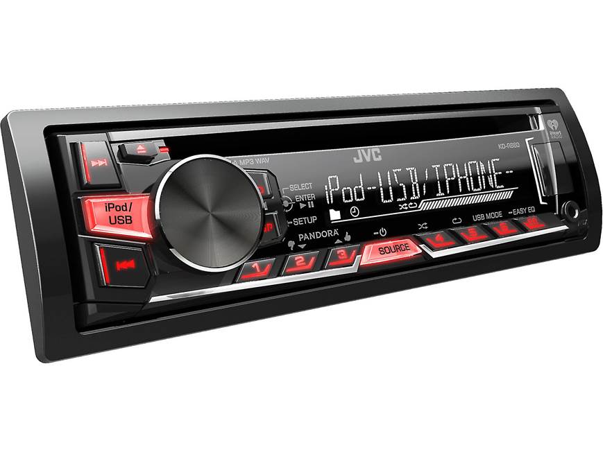 JVC KD-R660 CD receiver at Crutchfield Canada