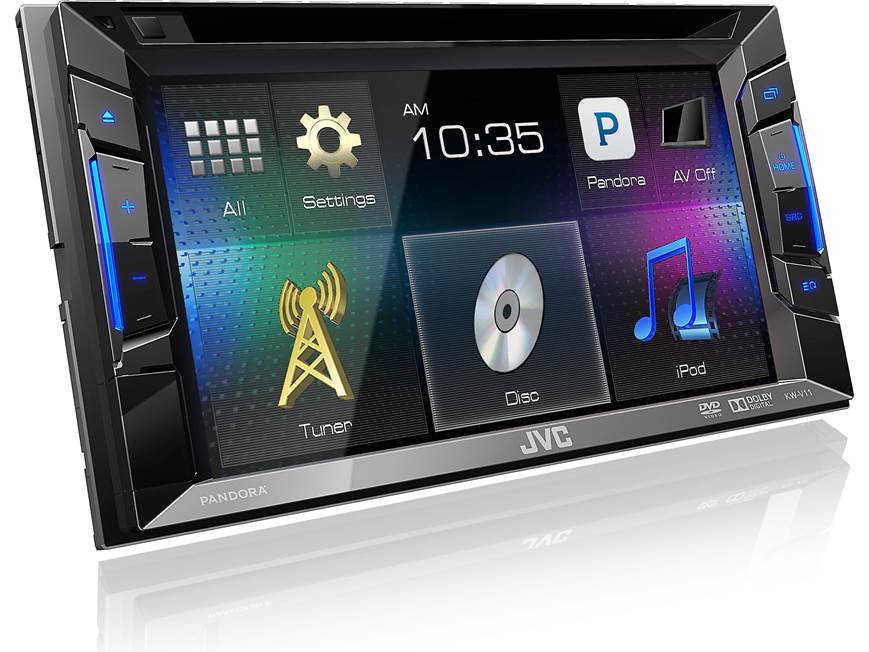 JVC KW-V11 DVD receiver at Crutchfield Canada