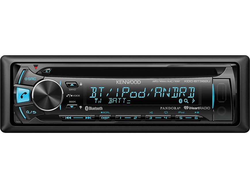 Kenwood KDC-BT362U CD receiver at Crutchfield Canada