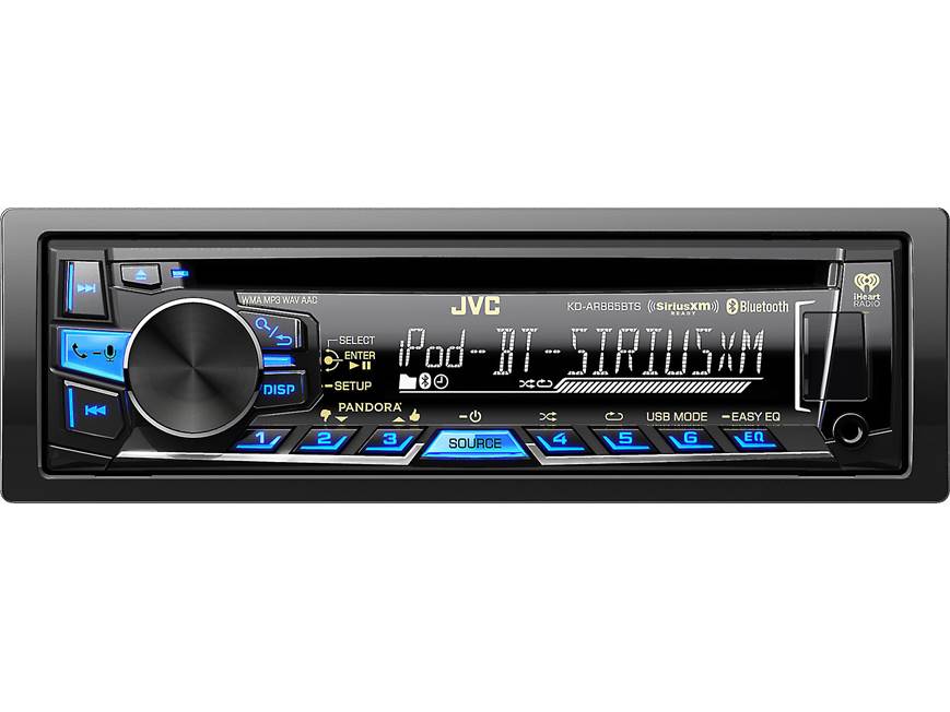 JVC Arsenal KD-AR865BTS CD receiver at Crutchfield Canada