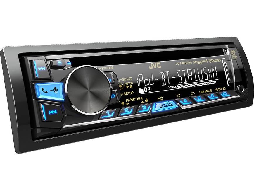 JVC Arsenal KD-AR865BTS CD receiver at Crutchfield Canada