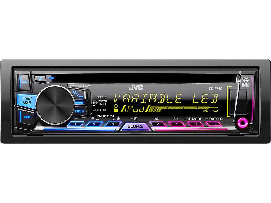 JVC KD-R760 CD receiver at Crutchfield Canada