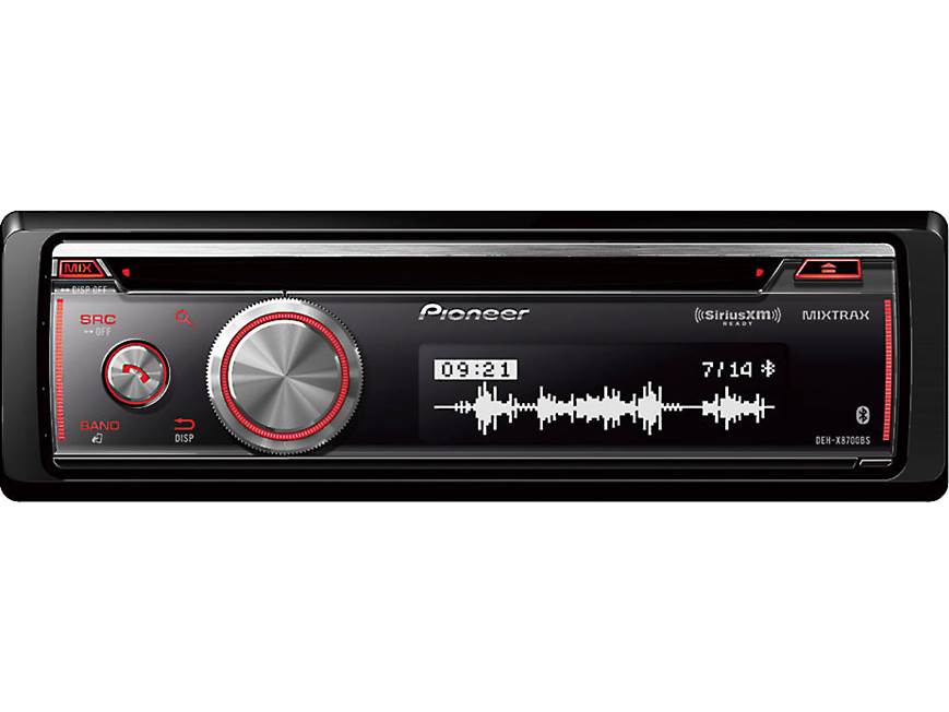 Pioneer DEH-X8700BS CD receiver at Crutchfield Canada