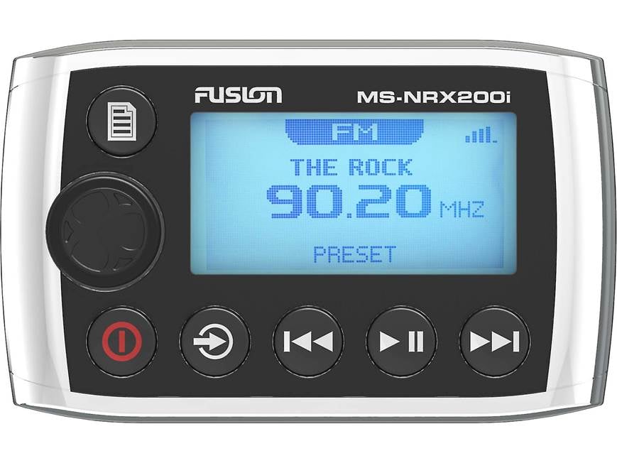 FUSION MS-NRX200I Wired marine remote and NMEA 2000 repeater at