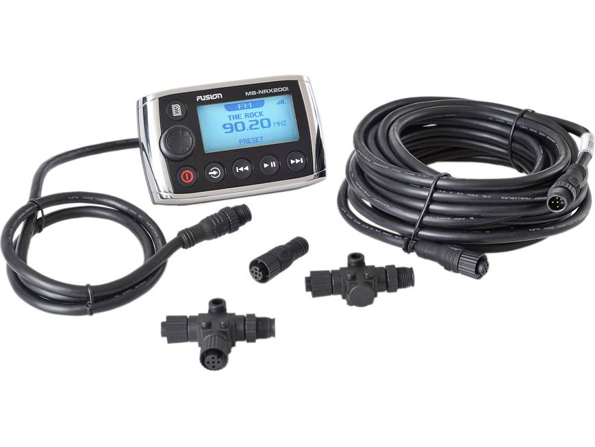 FUSION MS-NRX200I Wired marine remote and NMEA 2000 repeater at