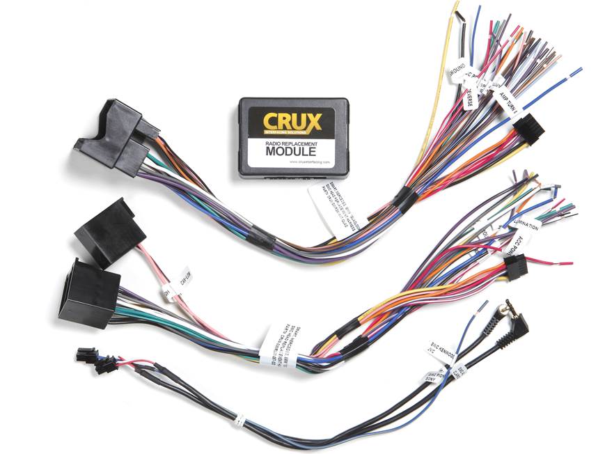 Crux SWRBM-57 Wiring Interface Connect a new car stereo and retain