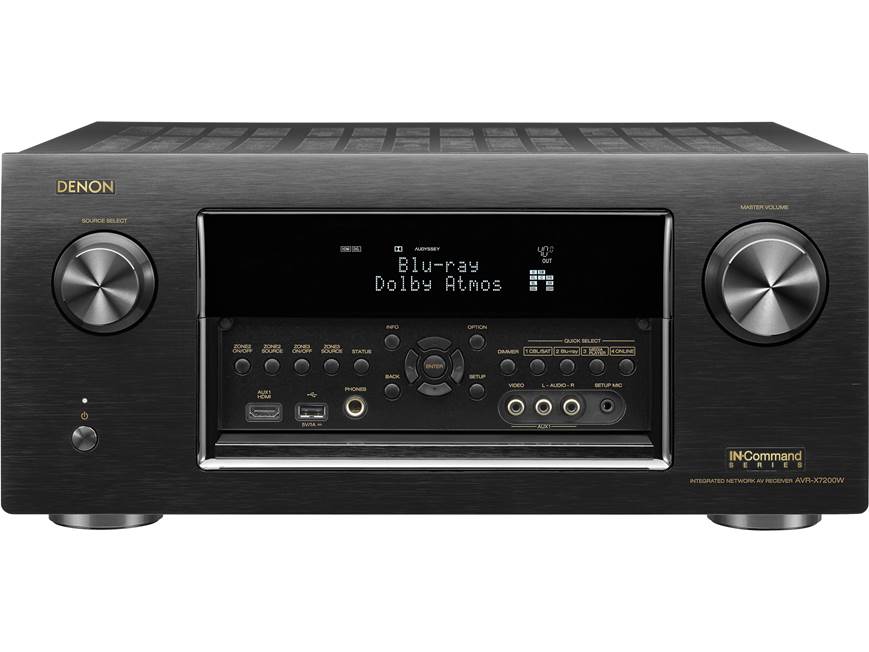 Denon AVR-X7200W IN-Command 9.2-channel home theatre receiver with