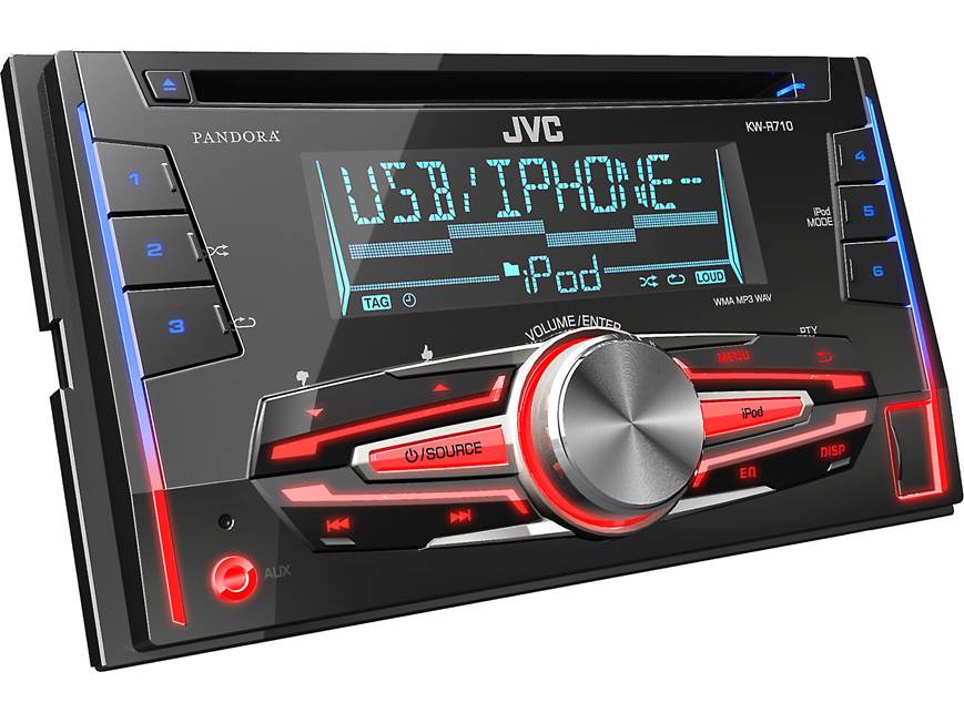 JVC KW-R710 CD receiver at Crutchfield Canada