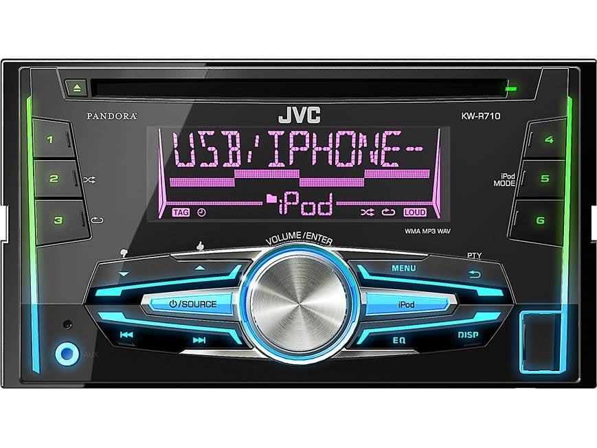 JVC KW-R710 CD receiver at Crutchfield Canada