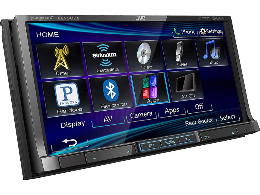 JVC KW-V40BT DVD receiver at Crutchfield Canada JVC KW-V40BT DVD receiver at Crutchfield Canada