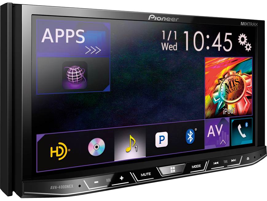 Pioneer AVH-4000NEX DVD receiver at Crutchfield Canada