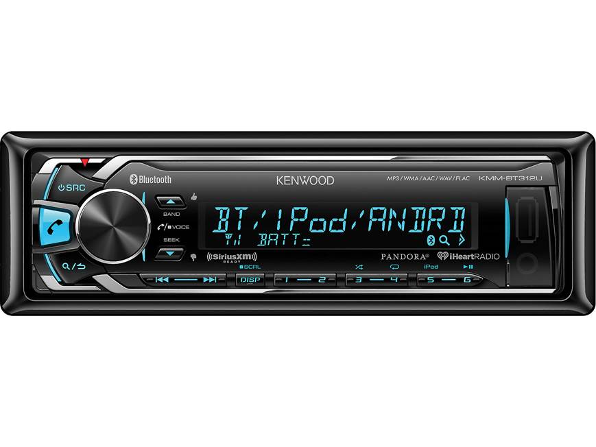 Kenwood KMM-BT312U Digital media receiver (does not play CDs) at