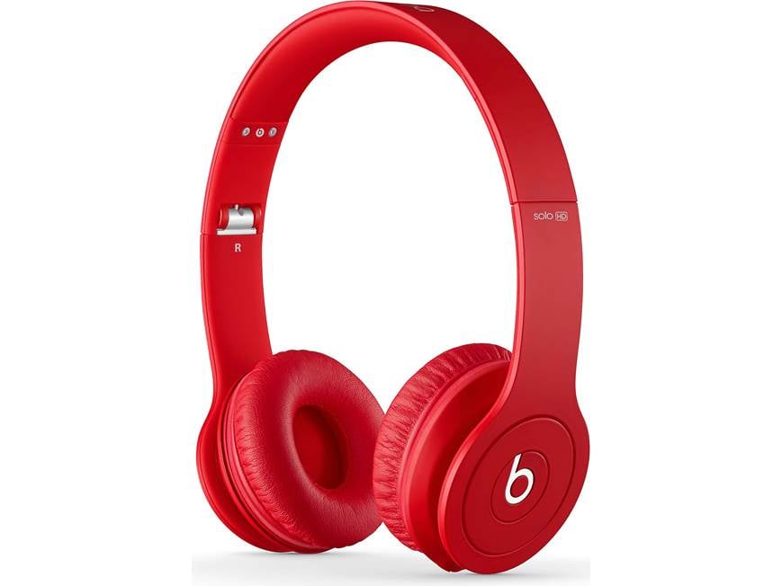Beats by Dr. Dre® Solo® HD (Red) On-Ear Headphone with in-line