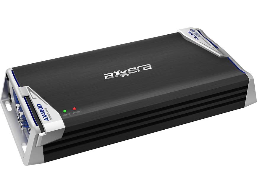 Axxera AX490D 4-channel car amplifier — 97 watts RMS x 4 at