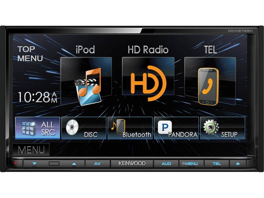 Kenwood DDX672BH DVD receiver at Crutchfield Canada