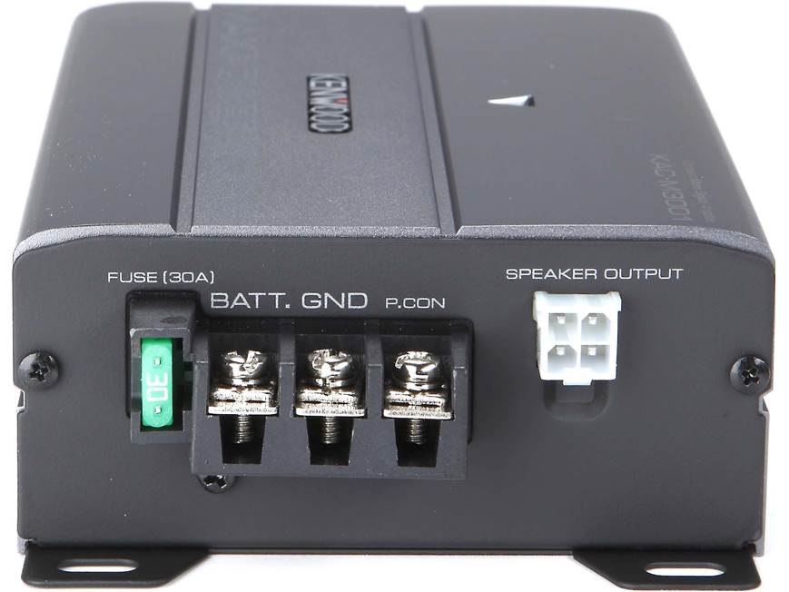 Kenwood KAC-M3001 Compact mono subwoofer amplifier — 300 watts RMS