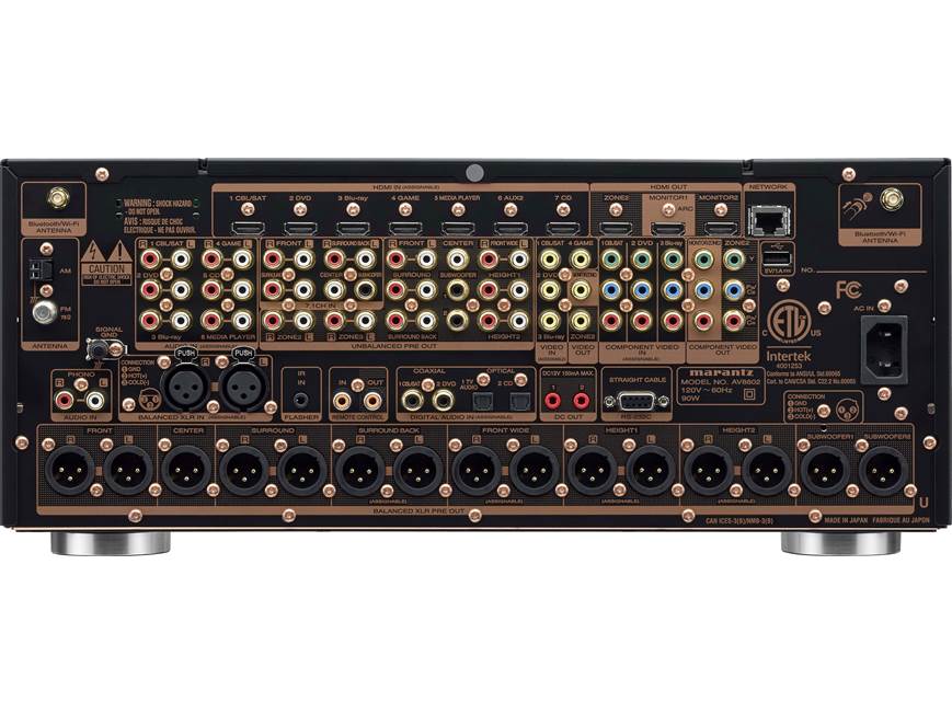 マランツAVプリアンプAV8802A Marantz AV8802A Home theatre preamp/processor with 11.2-channel