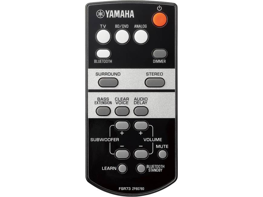 Yamaha YAS-105 Powered home theatre sound bar with Bluetooth® at