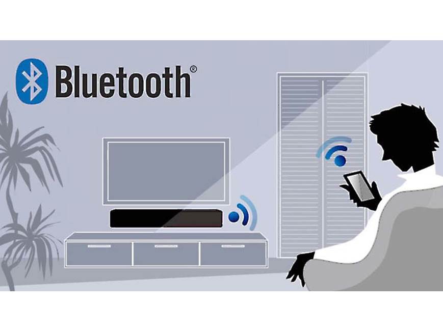 Yamaha YAS-105 Powered home theatre sound bar with Bluetooth® at