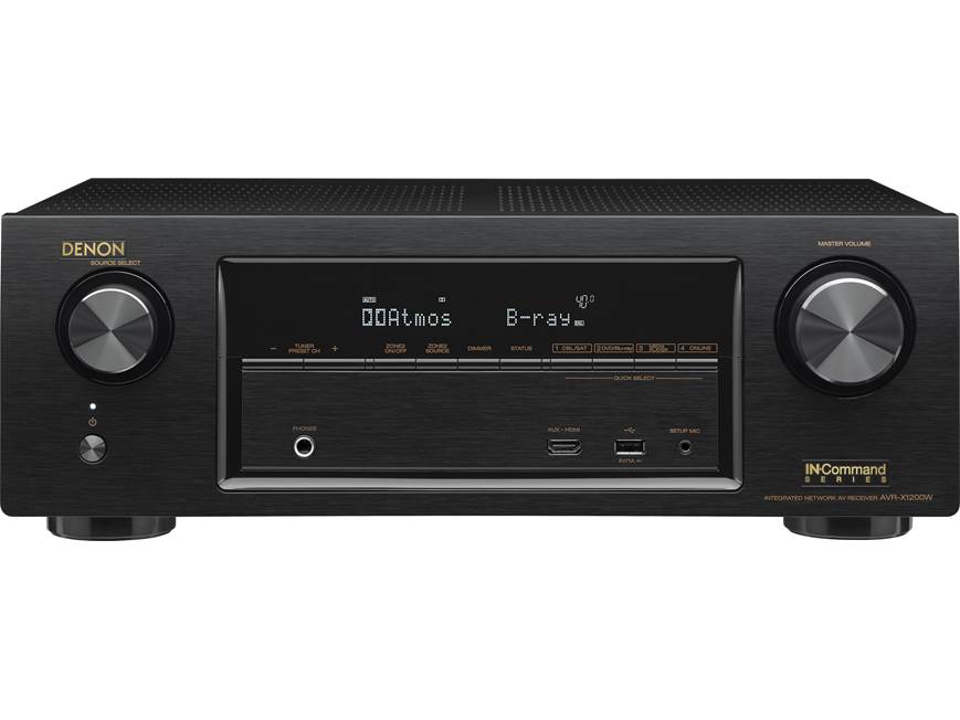 Denon AVR-X1200W IN-Command 7.2-channel home theatre receiver with 