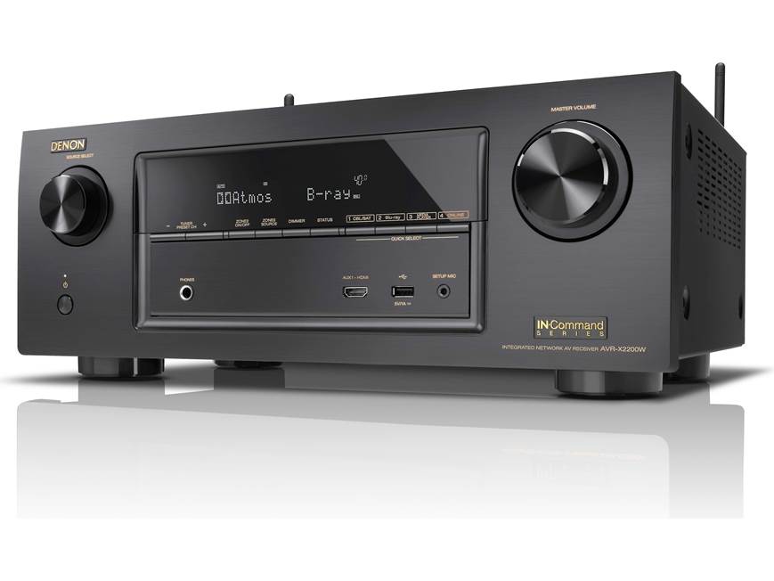 Denon AVR-X2200W IN-Command 7.2-channel home theatre receiver with