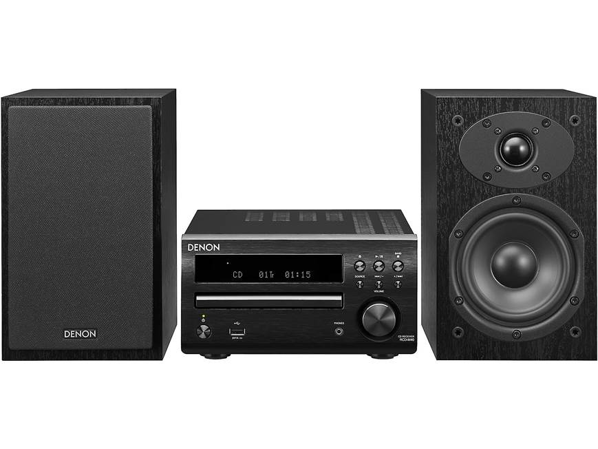Denon D-M40 CD/FM micro desktop stereo system at Crutchfield Canada