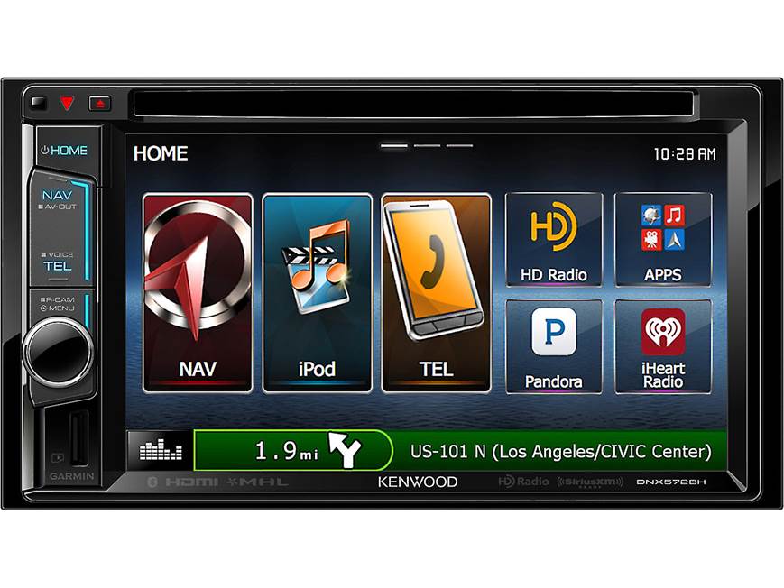 Kenwood DNX572BH Navigation receiver at Crutchfield Canada