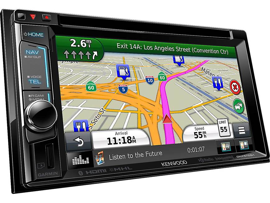 Kenwood DNX572BH Navigation receiver at Crutchfield Canada