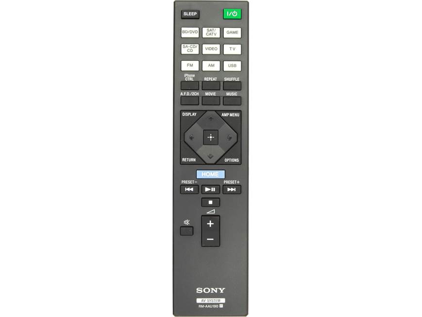 Sony STR-DH750 7.2-channel home theatre receiver with Bluetooth