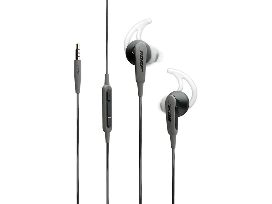 Bose® SoundSport® in-ear headphones (Charcoal) For music and calls