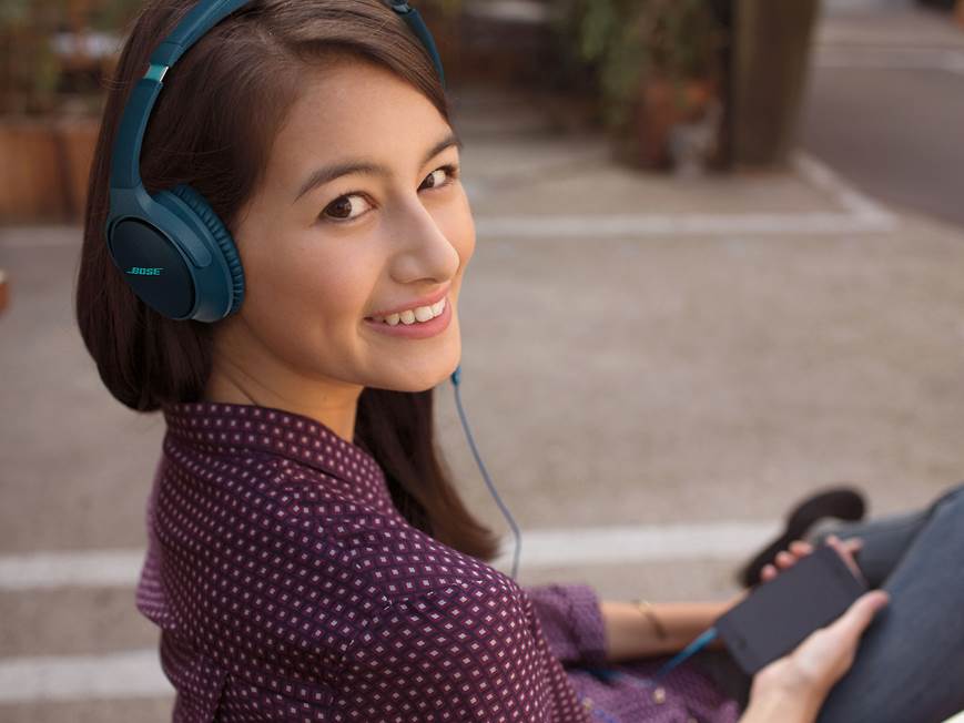 Bose® SoundTrue® around-ear headphones II (Navy Blue) For music