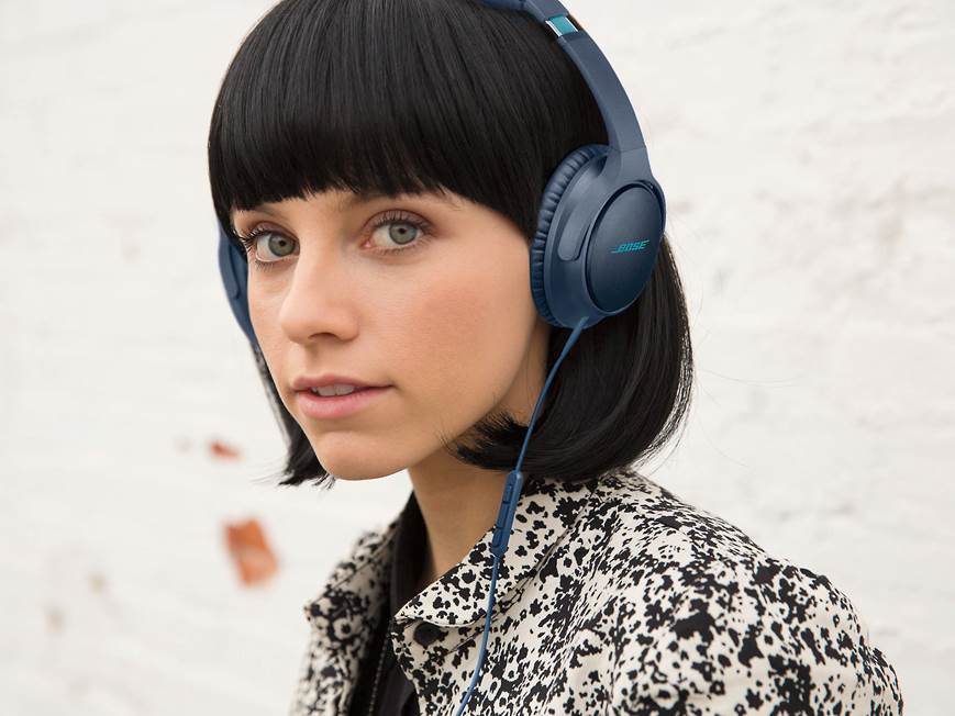 Bose® SoundTrue® around-ear headphones II (Navy Blue) For music