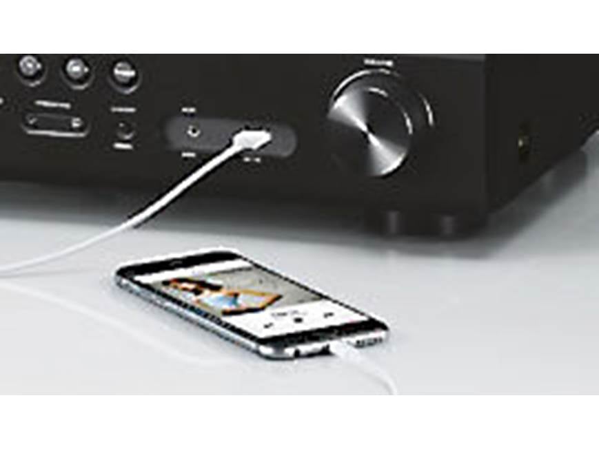 Yamaha RX-S601 Slimline 5.1-channel home theatre receiver with Wi