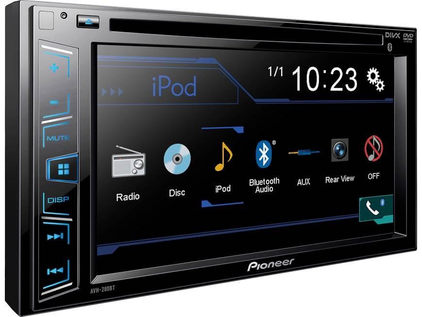 Pioneer AVH-280BT DVD receiver at Crutchfield Canada