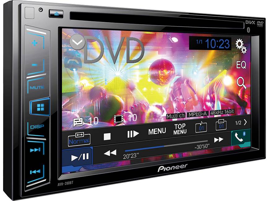 Pioneer AVH-280BT DVD receiver at Crutchfield Canada