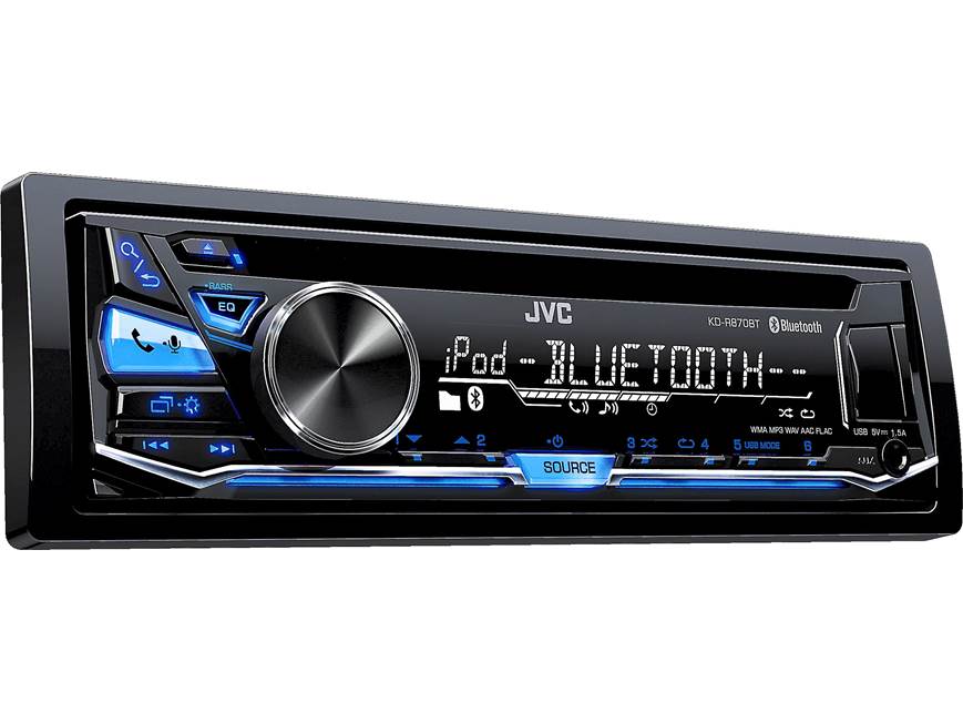 JVC KD-R870BT CD receiver at Crutchfield Canada