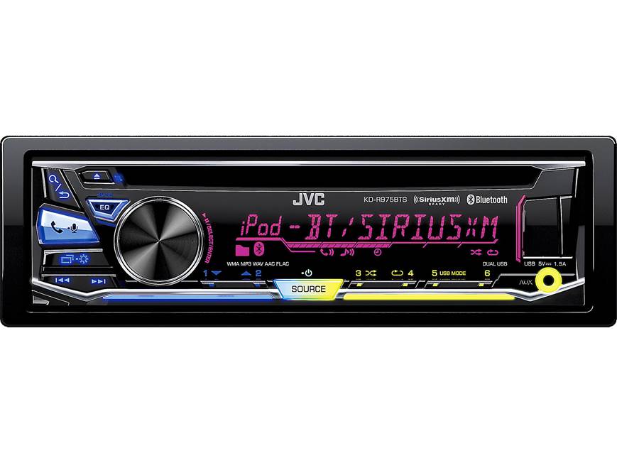JVC KD-R975BTS CD receiver at Crutchfield Canada