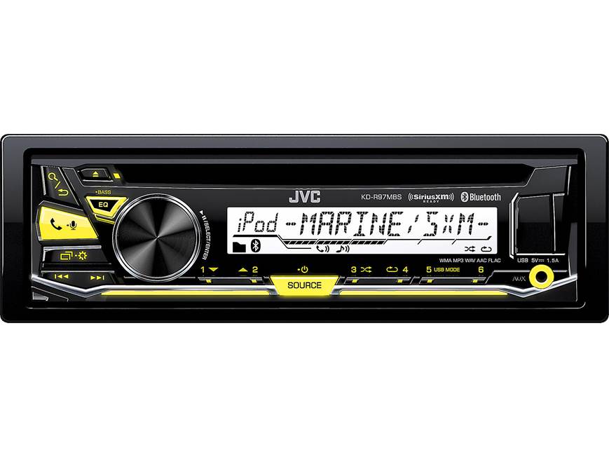 JVC KD-R97MBS CD receiver for Jeep, powersports, or marine JVC KD-R97MBS CD receiver for Jeep, powersports, or marine