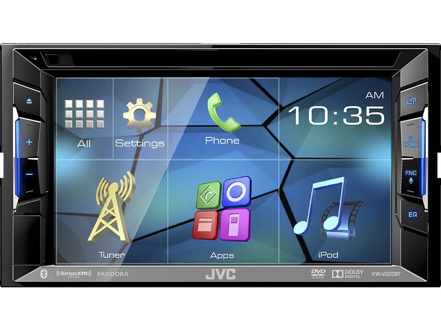 JVC KW-V220BT DVD receiver at Crutchfield Canada